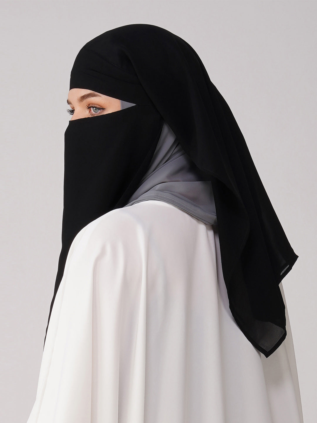 Buy Now Double Layer Niqab – Extra Coverage, Breathable | Abaya For Women