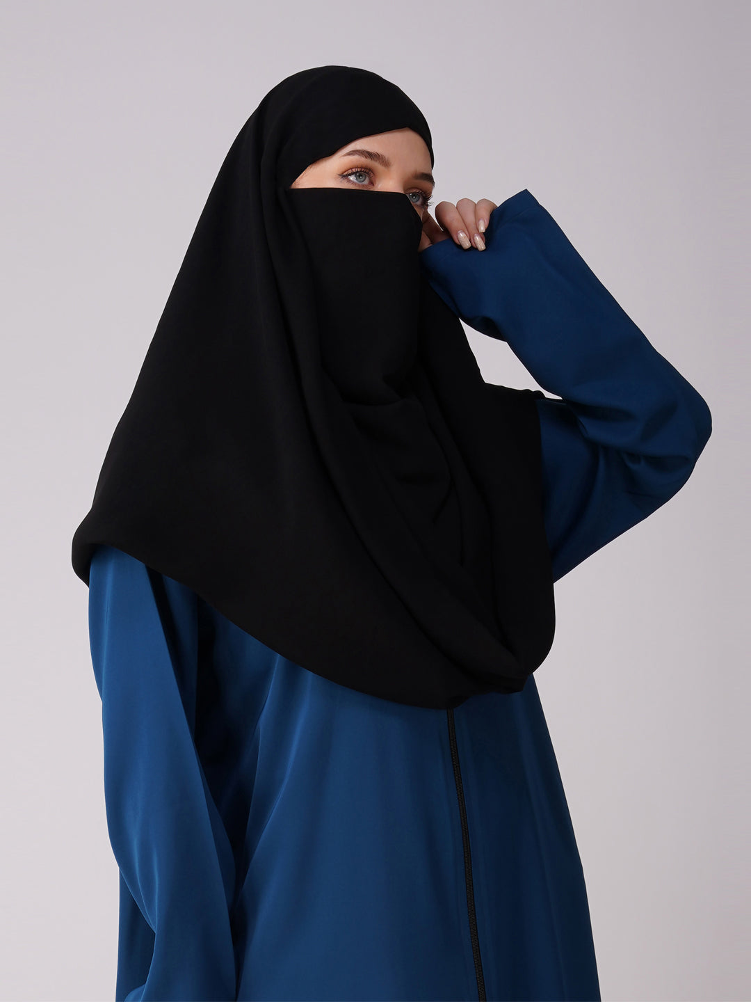 Buy Now Niqab Cum Hijab – Two-in-One Modest Wear, Breathable | Abaya For Women