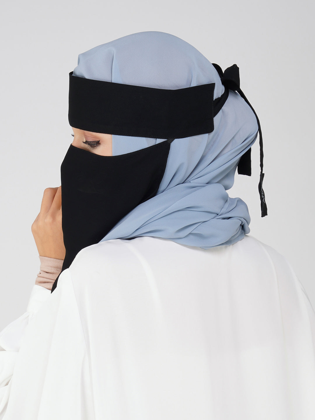 Buy Now Arabian Niqab with Fusing – Premium, Breathable | Abaya For Women