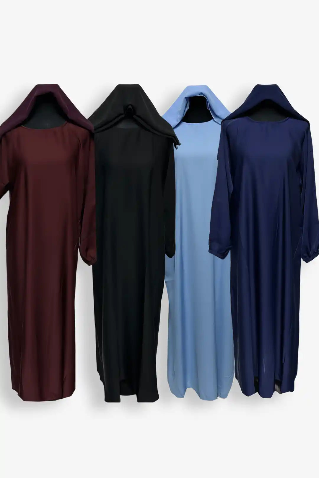 Simple Side Zipper Abaya