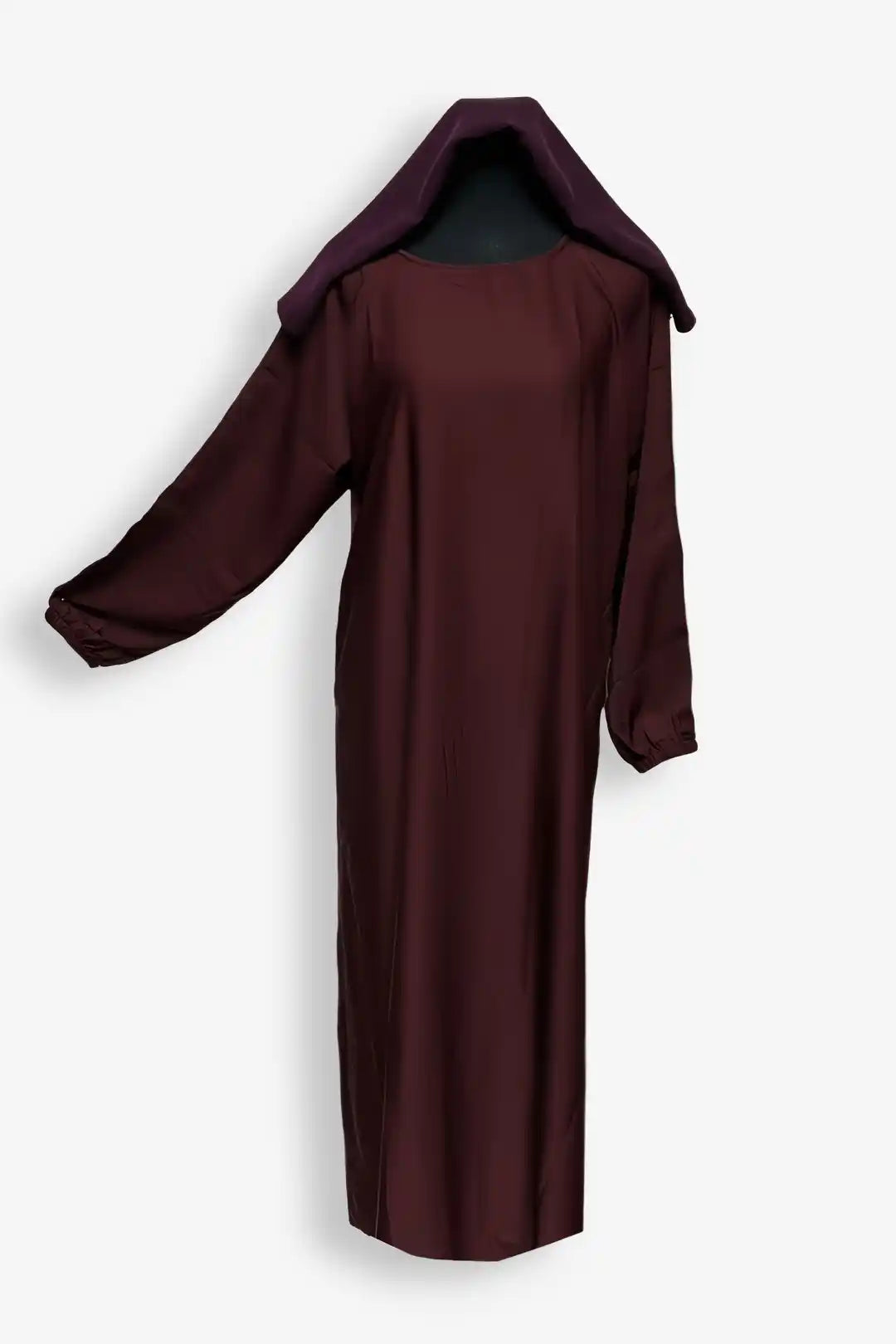 Simple Side Zipper Abaya