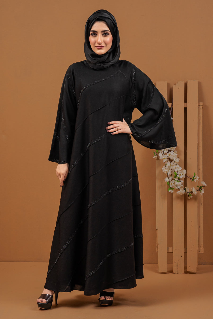 Buy Full Pentex Abaya with Loose Sleeves Shop Now – Abaya For Women