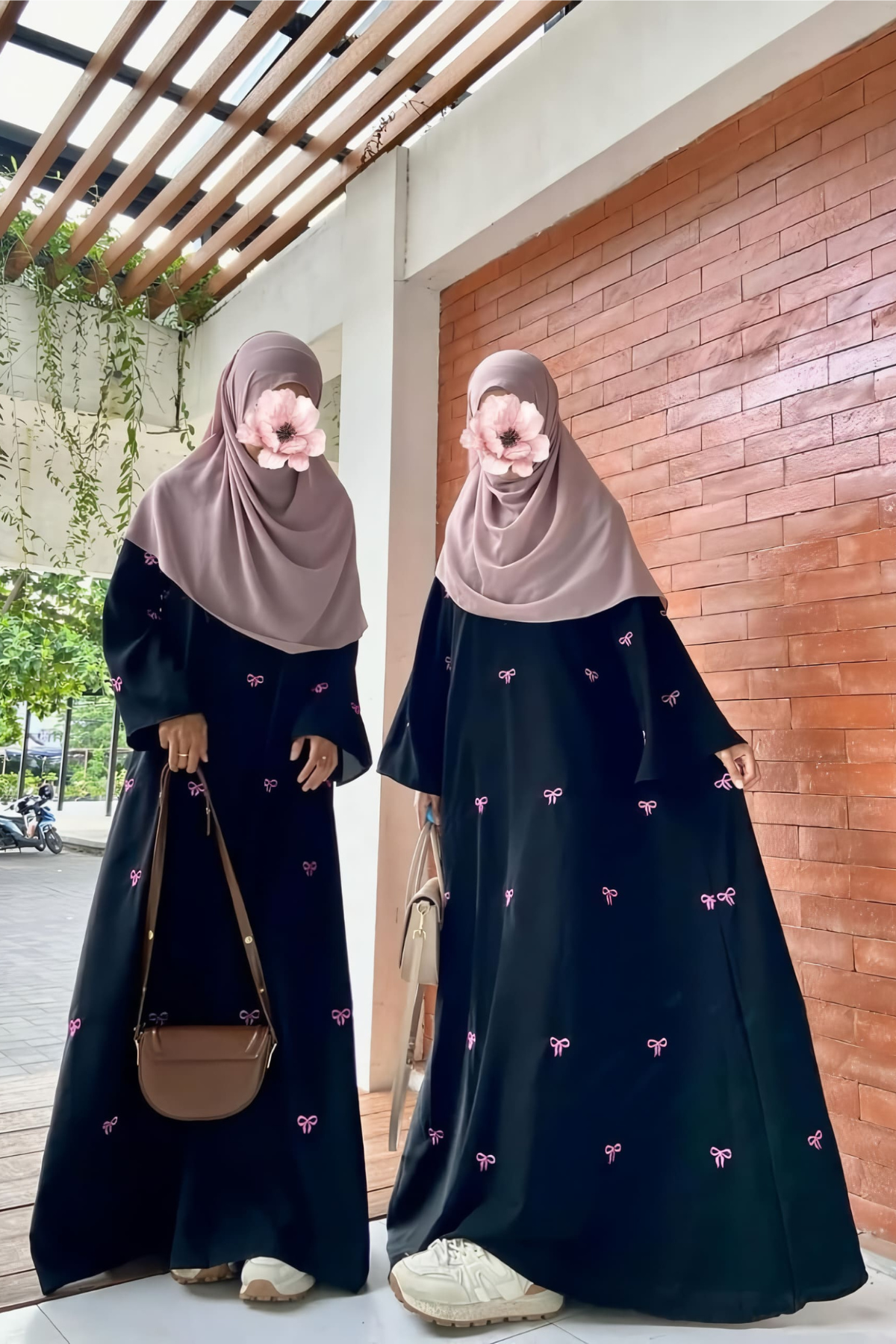 Buy Now Trendy Bow Maxi Abaya