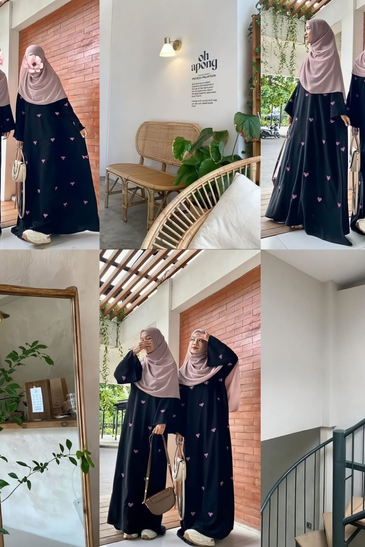 Buy Now Trendy Bow Maxi Abaya