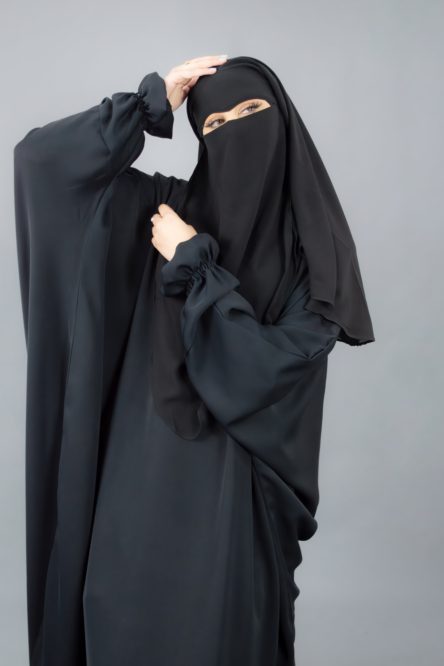 Double Layer Niqab – Extra Coverage, Breathable| Abaya For Women