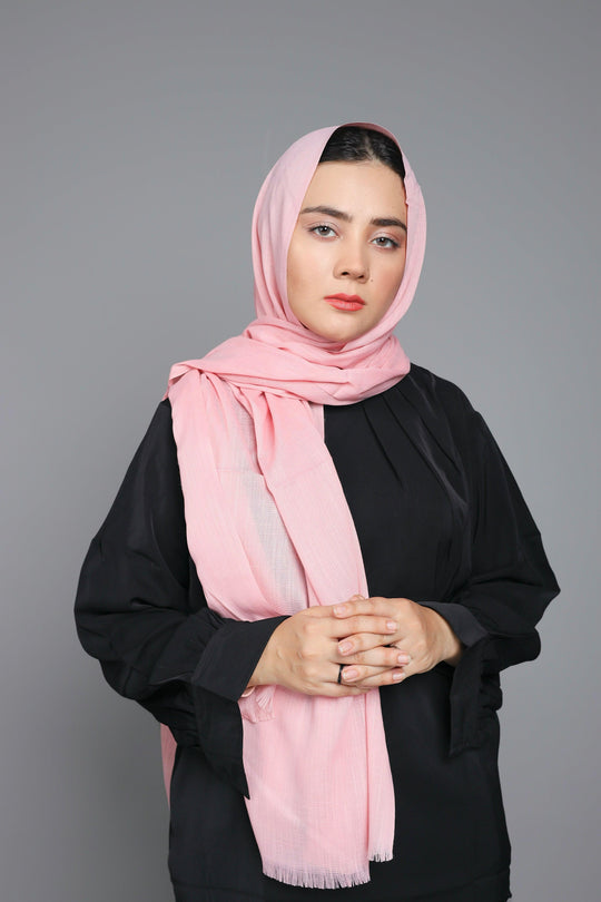Buy Now Turkish Viscose Hijab in Vintage Pink
