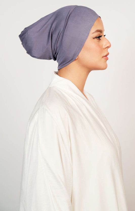 Premium Aria Underscarf Side View – Breathable Hijab Inner Cap Essential for Modest Fashion