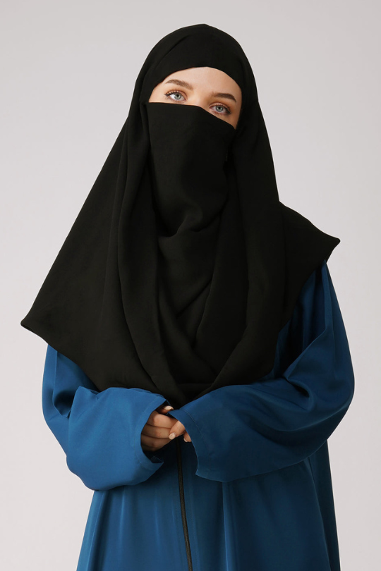 Niqab Cum Hijab – Two-in-One Modest Wear, Breathable