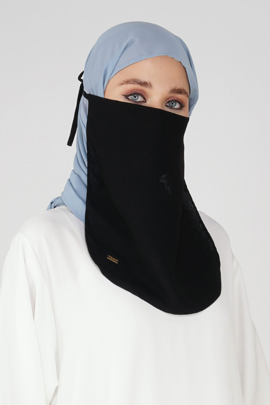 Half Niqab with Knot – Comfortable, Breathable | Abaya For Women