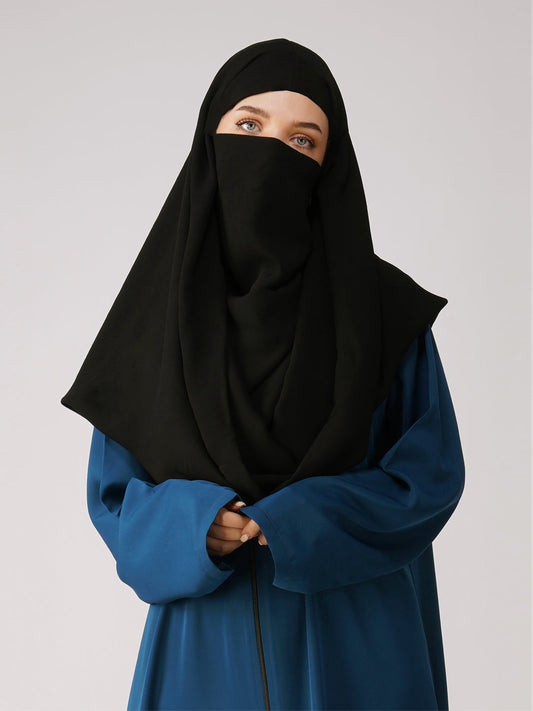 Buy Now Niqab Cum Hijab – Two-in-One Modest Wear, Breathable | Abaya For Women