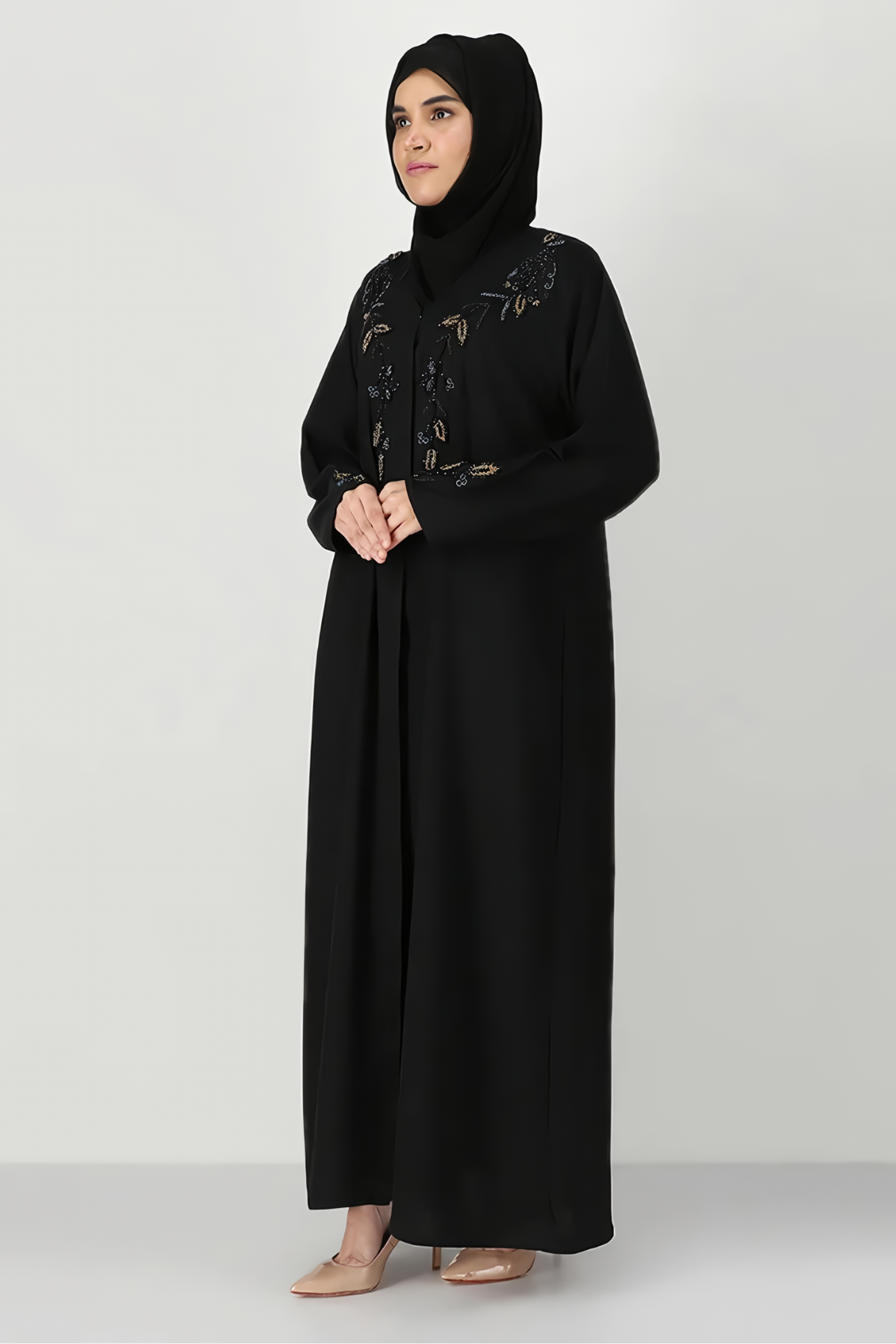Shop Now Hand Embroidered Abaya