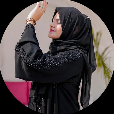 Beaded Abayas Moti Abayas