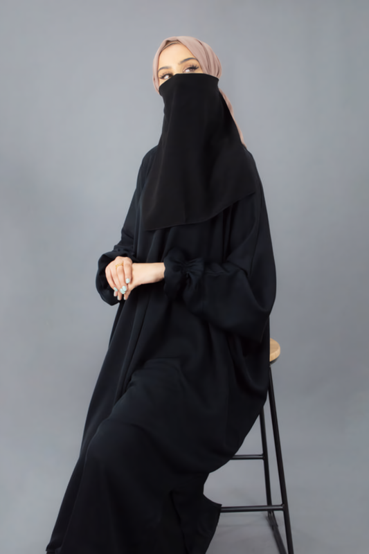 Buy Now Half Layer Niqab – Lightweight, Breathable | Abaya For Women