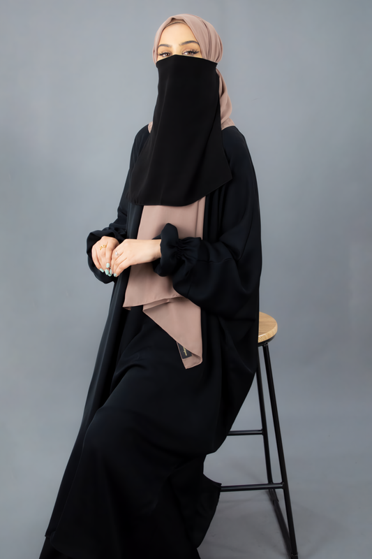Buy Now Half Layer Niqab – Lightweight, Breathable | Abaya For Women