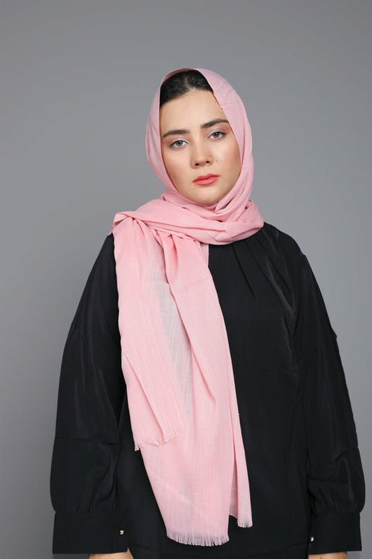 Buy Now Turkish Viscose Hijab in Vintage Pink