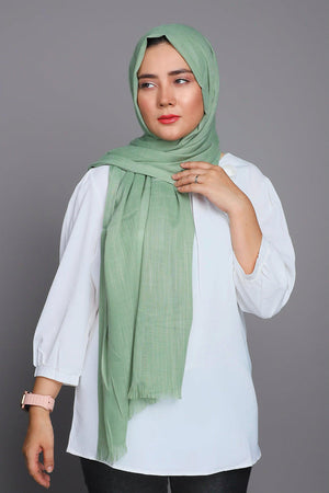 Buy Now Turkish Viscose Hijab in Apple Green