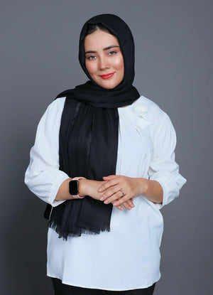 Buy Now Turkish Viscose Hijab in Black