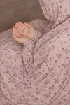 Jasmine pink namaz chaddar full coverage front view
